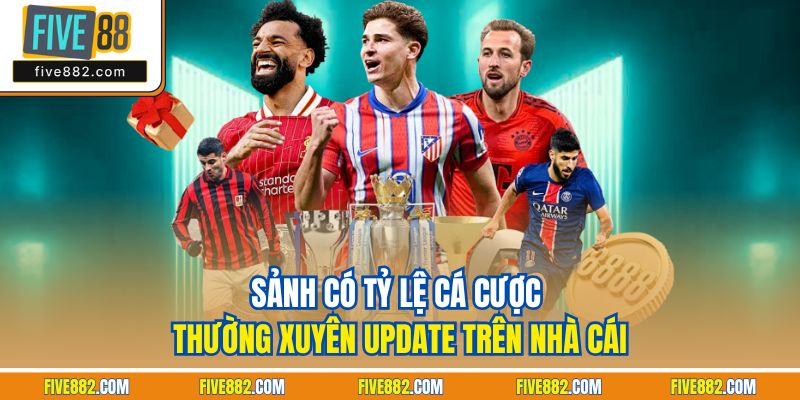 Sảnh có tỷ lệ cá cược thường xuyên update trên nhà cái